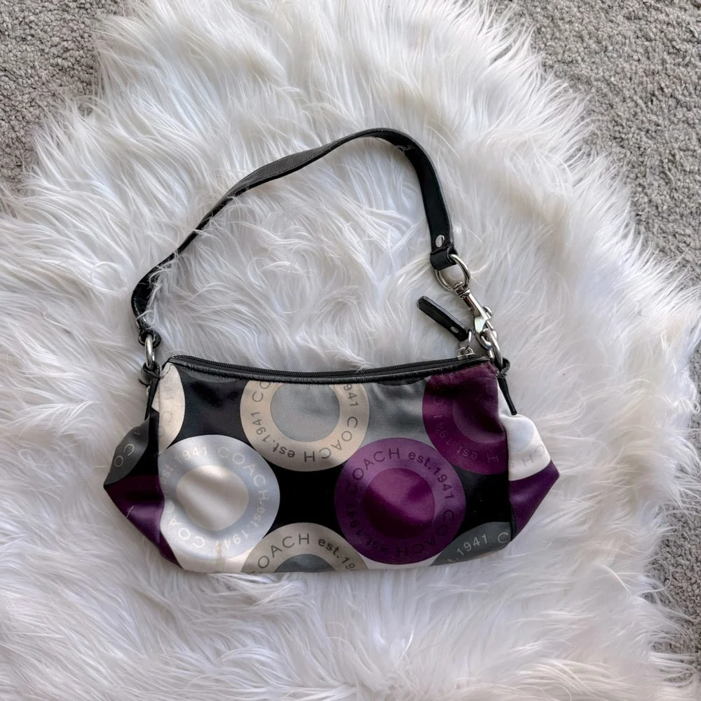 Coach Y2K Purple multi Mini Bag - Picture 1 of 15